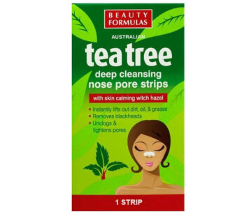 Beauty Formulas Tea Tree Deep Cleansing Nose Pore Strip- 6ps