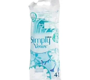 Gillette Simply Venus 2 Disposable 4 Razor For Women