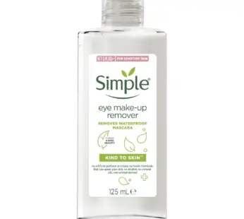 Simple Kind To Skin Eye Makeup Remover 125ml