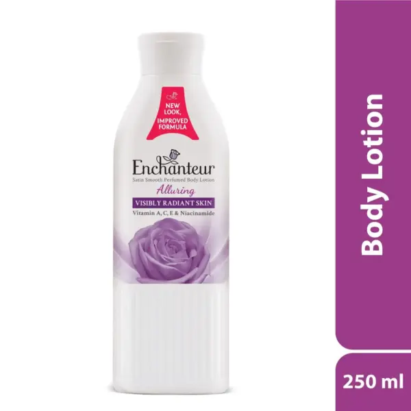 Enchanteur Alluring Visibly Radiant Skin Perfumed Body Lotion 250ml