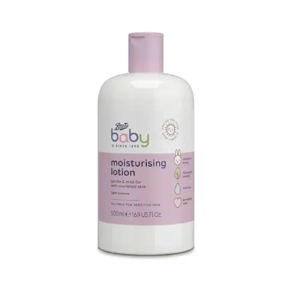 Boots Baby Moisturising Lotion 500ml (UK)