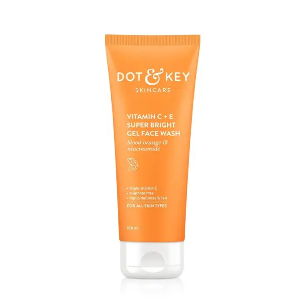 Dot & Key Vitamin C + E Super Bright Gel Face Wash 100ml