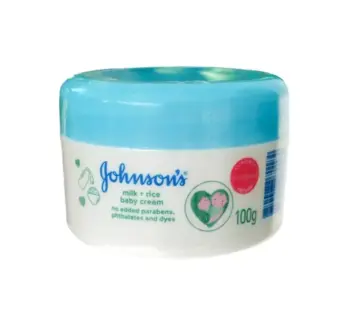 Johnson’s Baby Milk and Rice Cream 100g