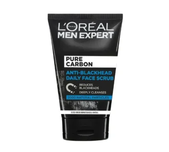 Loreal Men Expert Pure Carbon Anti-Blackhead Daily Face Scrub 100ml