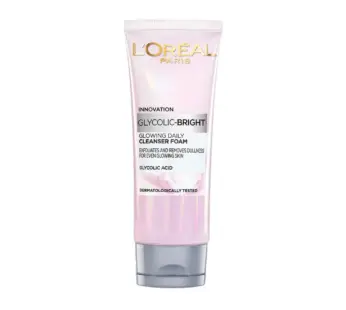 LOreal Paris Glycolic Bright Daily Cleanser Foam 100ml