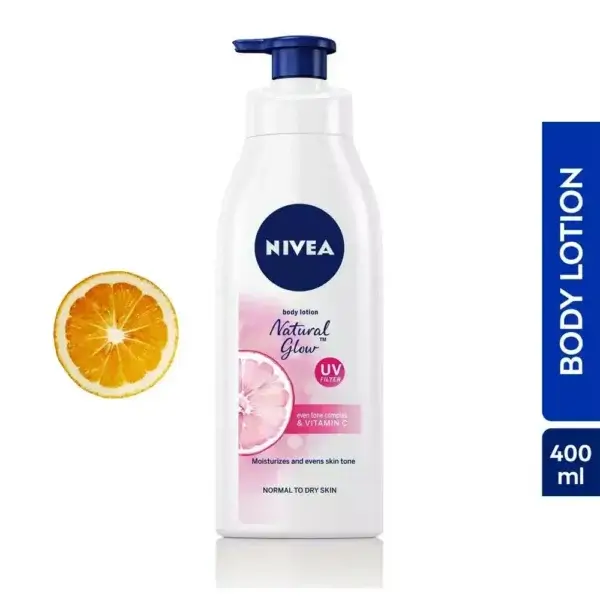 Nivea natural glow body lotion 400ml