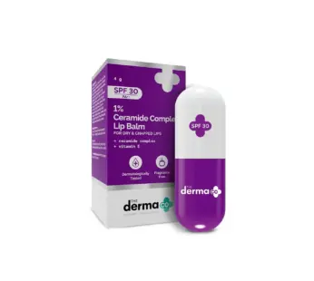 The Derma Co 1% Ceramide Complex Lip Balm SPF30 PA++ 4g