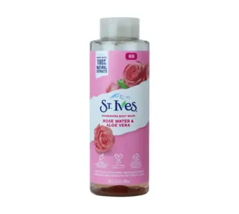 St.Ives Refreshing Rose Water & Aloe Vera Body Wash 473ml