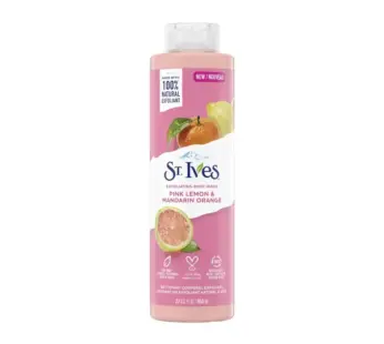 St.Ives Pink Lemon & Mandarin Orange Exfoliating Body Wash 650ml