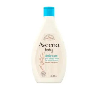 Aveeno Baby Daily Care Gentle Bath & Wash For Sensitive Skin 400ml