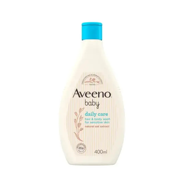 Aveeno Baby Daily Care Gentle Bath & Wash For Sensitive Skin 400ml