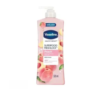 Vaseline Superfood Freshlock Peach Body Lotion 320ml