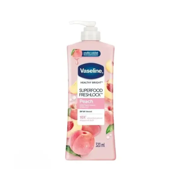 Vaseline Superfood Freshlock Peach Body Lotion 320ml