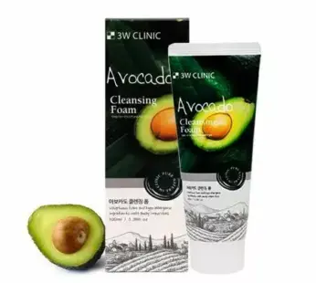 3W Clinic Avocado Cleansing Foam 100ml