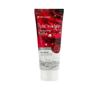 3W Clinic Rose Cleansing Foam 100ml