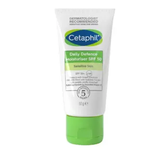 Cetaphil Daily Defence Face Moisturiser with SPF 50+ 50gm