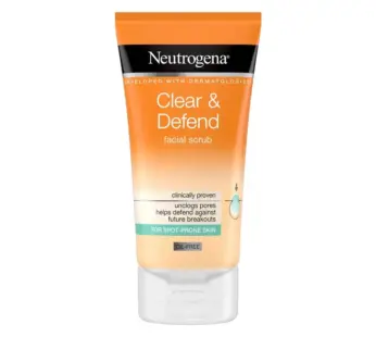 Neutrogena Clear & Defend Facial Scrub 150ml