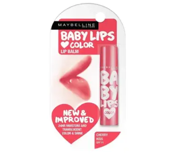 Maybelline Baby Lips Color SPF11 Lip Balm Cherry Kiss 4gm